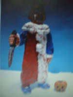 Halloween Slasher Boy,MM3(Figurine) (Halloween) Custom Miniature / Figurine [Right Side View]
