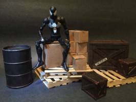 Warehouse diorama accessories (Marvel Legends) Custom Diorama / Playset