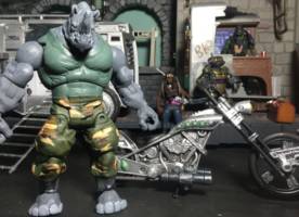 Rocksteady (Teenage Mutant Ninja Turtles) Custom Action Figure