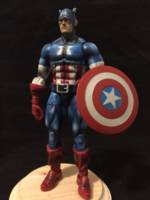 Captain America (Redo/Contrast) (Marvel Legends) Custom Action Figure