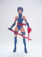 Psylocke (X-Men) Custom Action Figure [Psylocke custom action figure 2]