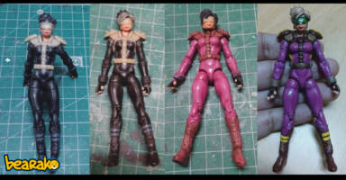 Boom-Boom / Boomer (Marvel Universe) Custom Action Figure