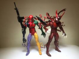 Hybrid symbiote (Marvel Legends) Custom Action Figure [Hybrid & Deadpool hybrid]
