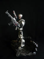 Super Hero Masher RoboCop (Robocop) Custom Action Figure [Modular weapons systems.]