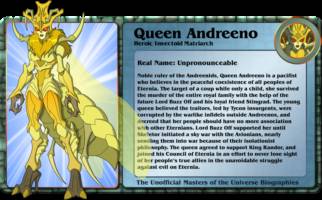 QUEEN ANDREENO heroic matriarch (Masters of the Universe) Custom Action Figure