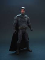 Unmasked Batman (Ben Affleck as Bruce Wayne) (Movie Masters) Custom Action Figure