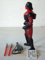 Darth Deadpool (Star Wars) Custom Action Figure [Left Side View]