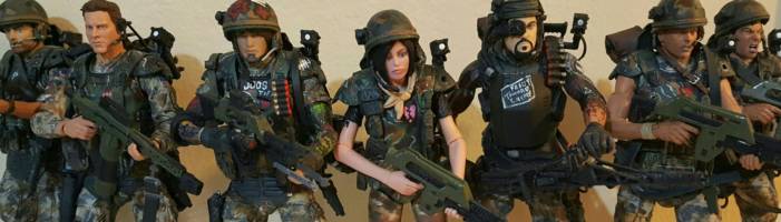 Female Colonial Marine (Aliens) Custom Action Figure