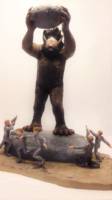 Polar Lights 1966 Reissue Lost in Space (Creatures) Custom Diorama / Playset