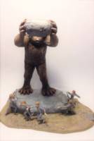 Polar Lights 1966 Reissue Lost in Space (Creatures) Custom Diorama / Playset