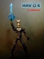 Havok - Classic Costume (Marvel Universe) Custom Action Figure