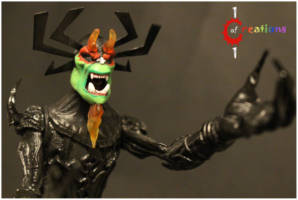 Aku (Samurai Jack) (Misc) Custom Action Figure [Aku]