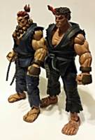 Evil Ryu (Street Fighter) Custom Action Figure