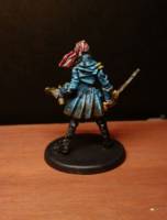 Skeleton Pirate (Original) Custom Miniature / Figurine [Back]