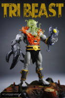 TRI-BEAST evil trio of mind stealing beast (Masters of the Universe) Custom Action Figure
