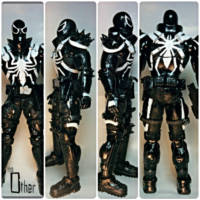 Agent  Venom (Spider-Man) Custom Action Figure