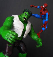 Spidey Showdowns: The Hulk (Marvel Legends) Custom Action Figure