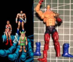 Golden Axe Trio (Dungeons and Dragons) Custom Action Figure