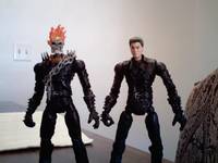 Ghost Rider and Johnny Blaze (Ghost Rider) Custom Action Figure