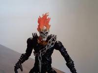 Ghost Rider and Johnny Blaze (Ghost Rider) Custom Action Figure