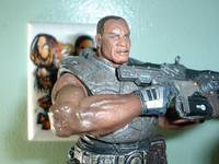 Marcus Fenix and The Cole Train (Gears Of War) Custom Action Figure