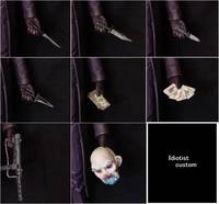 TDK - The Joker with accessorys (Batman - Movie Style) Custom Action Figure