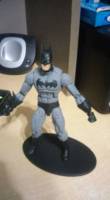 Batman (Grey & Black) (Marvel Legends) Custom Action Figure [Capeless Bats!]