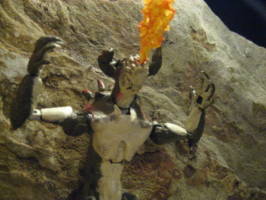 Infernal Mythic Deathclaw (Fallout) Custom Miniature / Figurine
