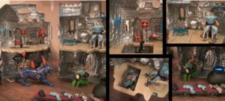 Faker Greyskull (Masters of the Universe) Custom Diorama / Playset [Faker Greyskull Interior]