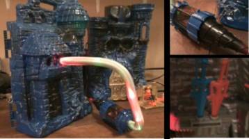 Faker Greyskull (Masters of the Universe) Custom Diorama / Playset [Faker Greyskull Mana Sap]