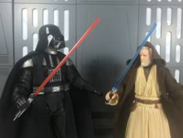 Darth Vader (A New Hope/Rogue One) (Star Wars) Custom Action Figure [Size Comparison]