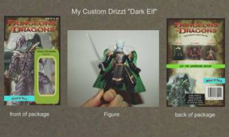 Drizzt Do'Urden (Dungeons and Dragons) Custom Action Figure