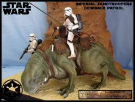 Dewback Patrol (Star Wars) Custom Diorama / Playset