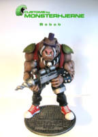 Bebop / Rocksteady Classics (Teenage Mutant Ninja Turtles) Custom Action Figure [Bebob  custom]