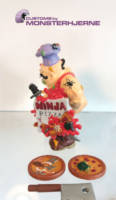 Pizzaface (Teenage Mutant Ninja Turtles) Custom Action Figure [Pizzaface custom monsterhjerne]