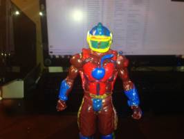 DJ Punk Bot (Original) Custom Action Figure