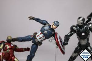 Captain America Repaint (S.H. Figuarts) Custom Action Figure