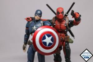Captain America Repaint (S.H. Figuarts) Custom Action Figure ['Bout to Drop the Hottest Album of 2016!]