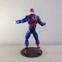 Spider-Man 1602 (Marvel Universe) Custom Action Figure [Back]