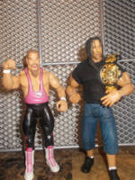 Bret Hart (Street Gear) Jakks Deluxe Style (Wrestling) Custom Action Figure