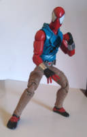 Scarlet Spider (Now With Pants!) (Marvel Legends) Custom Action Figure