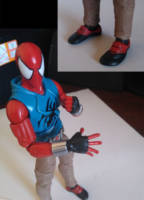 Scarlet Spider (Now With Pants!) (Marvel Legends) Custom Action Figure