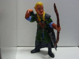 Woodland Elf Warrior Prince No.II (Figurine) (Lord of the Rings) Custom Miniature / Figurine [Elven Prince,Picture 3]
