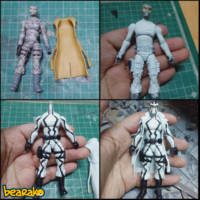 Fantomex (Marvel Universe) Custom Action Figure