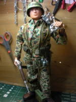 Vintage GI Joe Marine with additions (G.I. Joe) Custom Action Figure