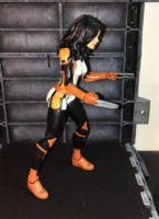 X-23 (All New X-Men) (Marvel Legends) Custom Action Figure [Side Detail Shot]