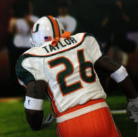Sean Taylor Orange Bowl 2004 (NFL) Custom Other [Back]
