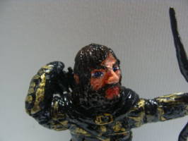 Dwarven Archer(figurine) No.II (Hobbit) Custom Miniature / Figurine