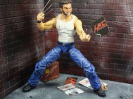 Wolverine (Hugh Jackman) (Wrestling) Custom Action Figure