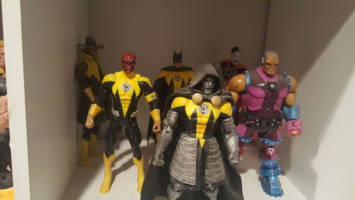 Red Skull (Sinestro Corps) (DC Universe) Custom Action Figure [The rest of the Corps without Sinestro.]